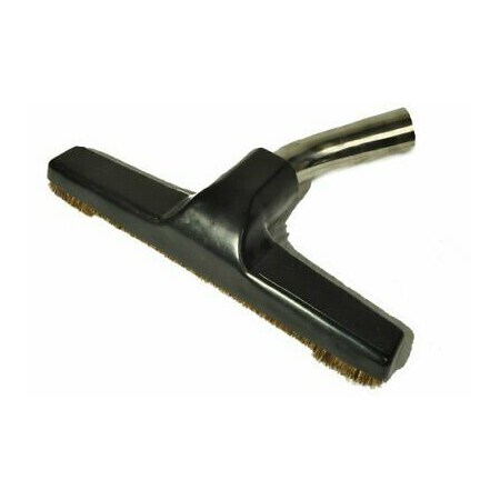 Fit All 125In Floor Brush Metal Curved Swivel Elbow horsehair bristle 1 1/4" fitting 10" black 10""MetalFloorBrushBlackHH1.25""-2
